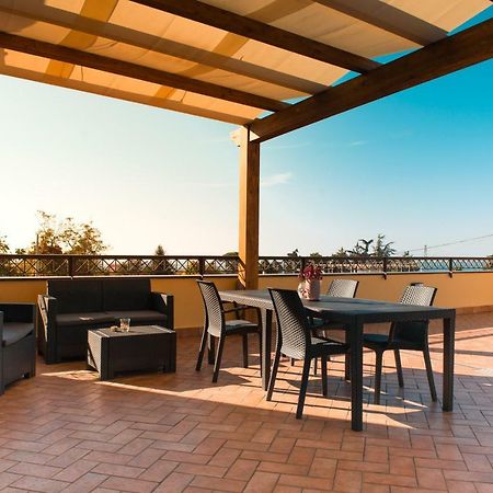 Villa Lucia Terrazza Panoramica カステッランマーレ・ディ・スタービア エクステリア 写真