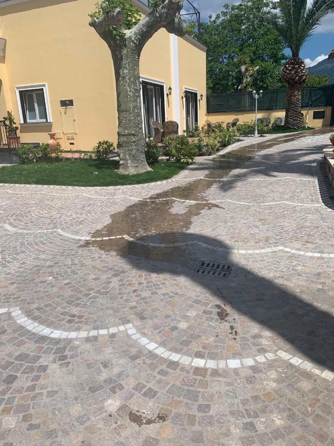 Villa Lucia Terrazza Panoramica カステッランマーレ・ディ・スタービア エクステリア 写真