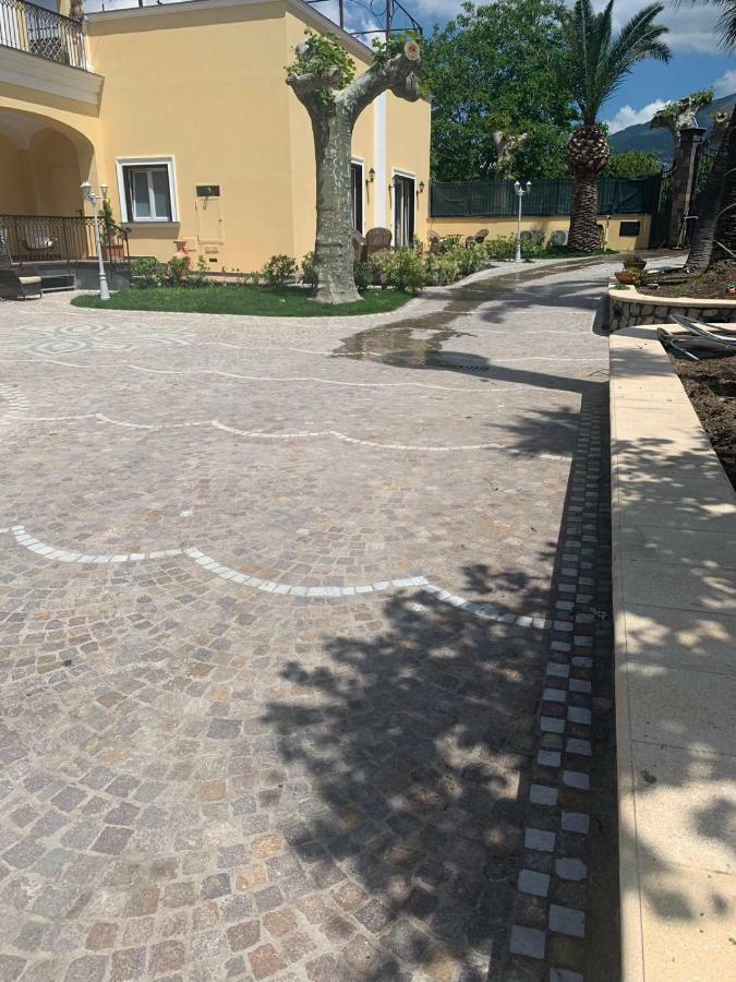 Villa Lucia Terrazza Panoramica カステッランマーレ・ディ・スタービア エクステリア 写真